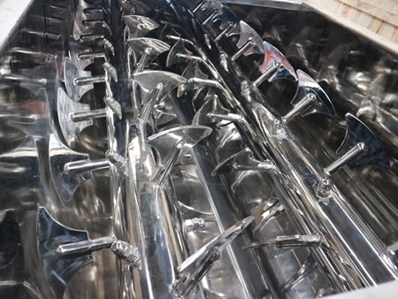 Agitador: mezclador de paletas y tipo listón